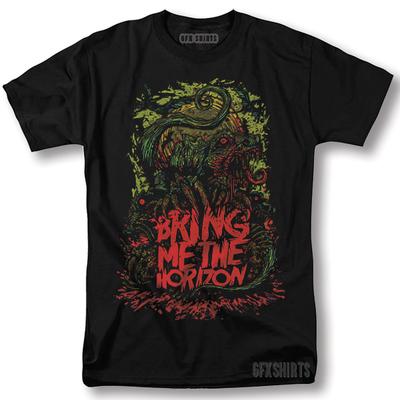 Футболка Bring Me The Horizon Концертный Тур Рок Винтажный Графический Дизайн Футболка