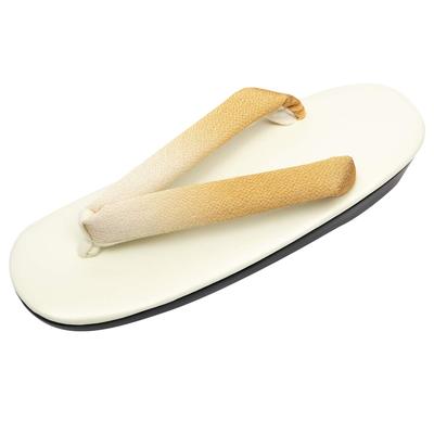 Градиентные уретановые подошвы [Kyouetsu] Женские сандалии, стринги, (33. желтый)