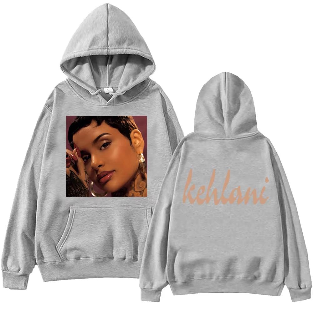 Летняя модная футболка Альбом Kehlani 2026 Худи Kehlani Мужская Женская Харадзюку С длинным рукавом Пуловеры Легкая дышащая и удобная одежда
