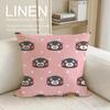 Cute Kumamon Cushion Cover Linen Decorative Pillowcase Set Pcs x x x Breathable Washable Sofa Cushion Cover