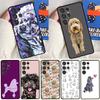Мультяшный пудель Чехол для телефона Samsung Galaxy S24 Ultra S25 Ultra S9 S10 S20 S21 S22 Plus S23 S24 FE