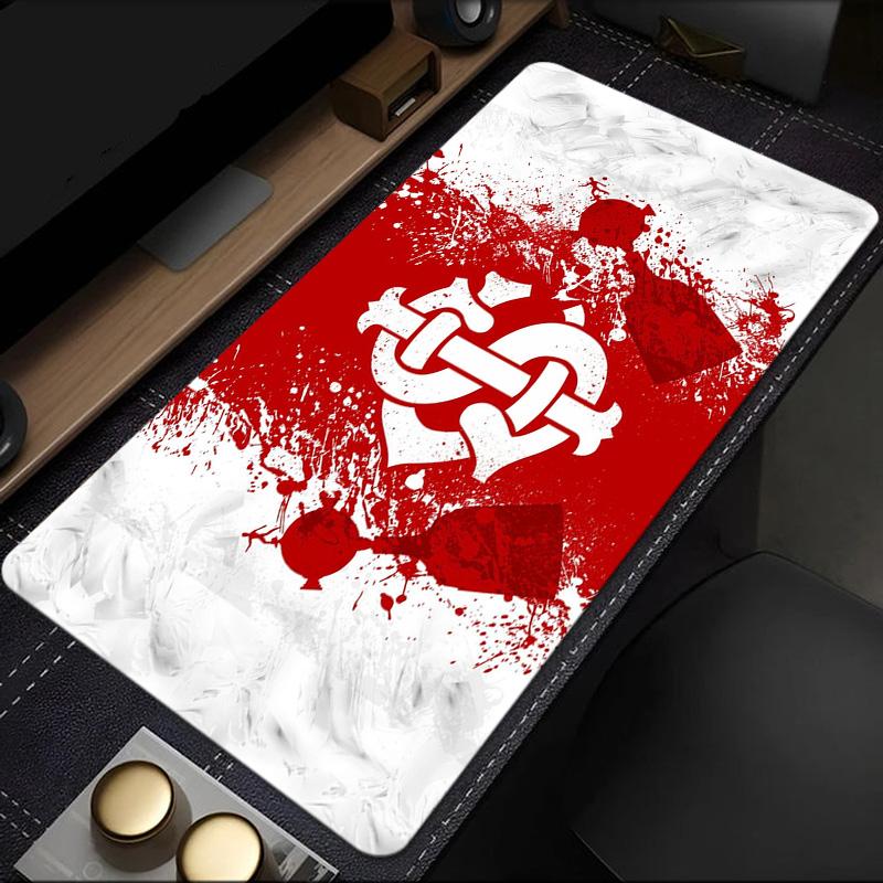 Коврик для мыши Sc Internacional Crest, резиновая основа, коврик для игрового стола, коврик для мыши для геймеров и офисного использования, игровой стол, легко моющийся коврик
