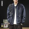 Высококачественная повседневная куртка, куртка мужская, трендовая, брендовая, свободная, большого размера, весенняя тенденция, инструментальная, бейсбольная одежда, тренд