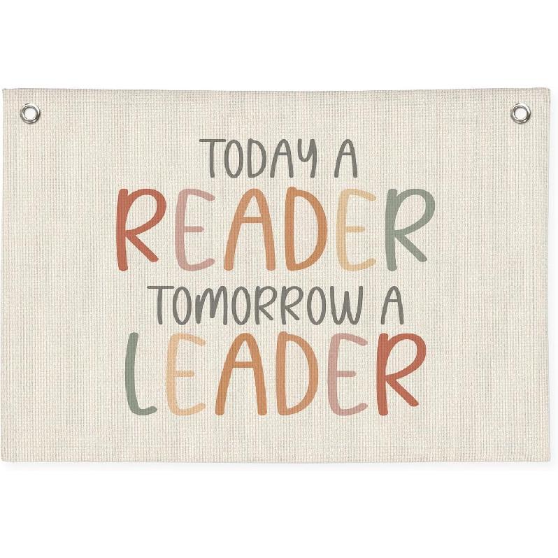 Calming Corner Cozy Corner Banner, Boho Classroom Decor, Calming Strategies Mental Health Wall Hanging Banner Flag Decor for Classroom, Positive