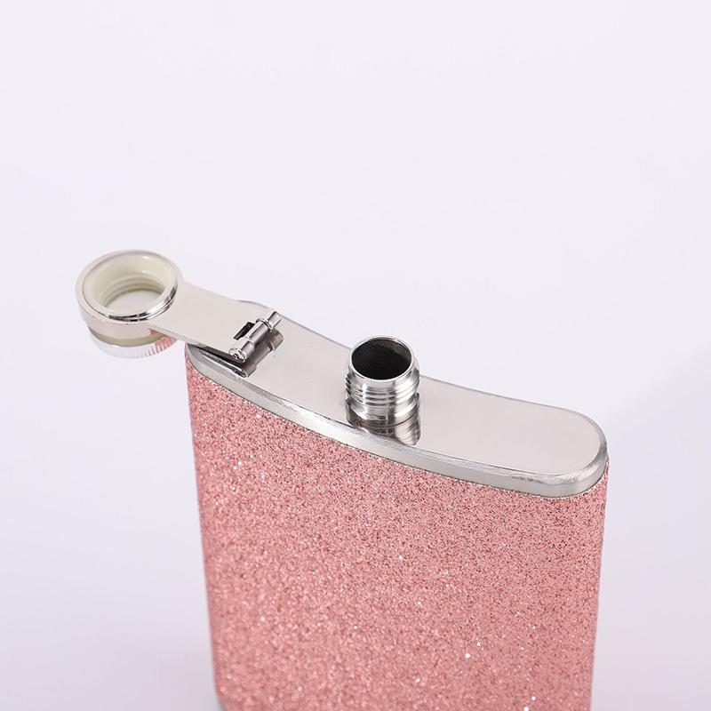 1 шт. бутылка для вина, высококачественный подарок, индивидуальный многоцветный портативный горшок для вина из нержавеющей стали, блестящий шикарный аксессуар для отдыха на открытом воздухе