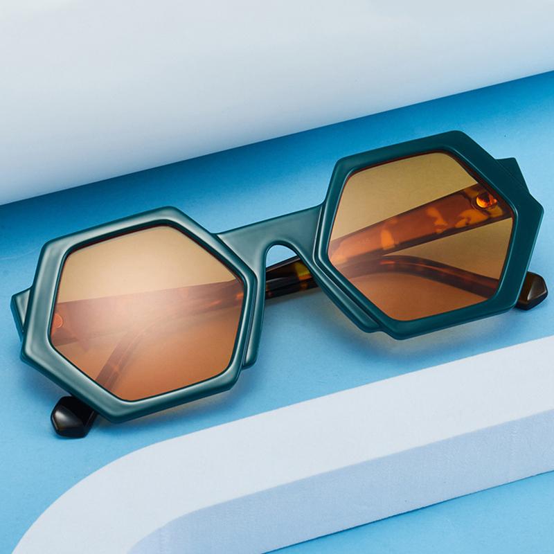 Vintage Square Sunglasses Women Men Retro Polygon Sun Glasses Special Shaped Eyewear Oculos De Sol Unisex Fashion