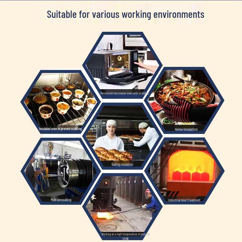 Перчатки XinYu, устойчивые к высоким температурам