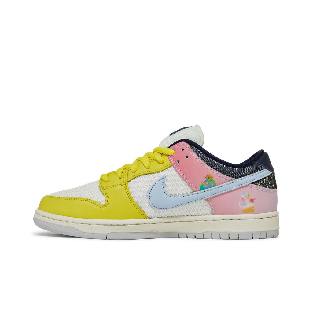 Nike Dunk Low SB 'Be True - Trans Joy' (Unisex) Multi-Color / Pink Gaze / Sail Skate Shoes DX5933 900