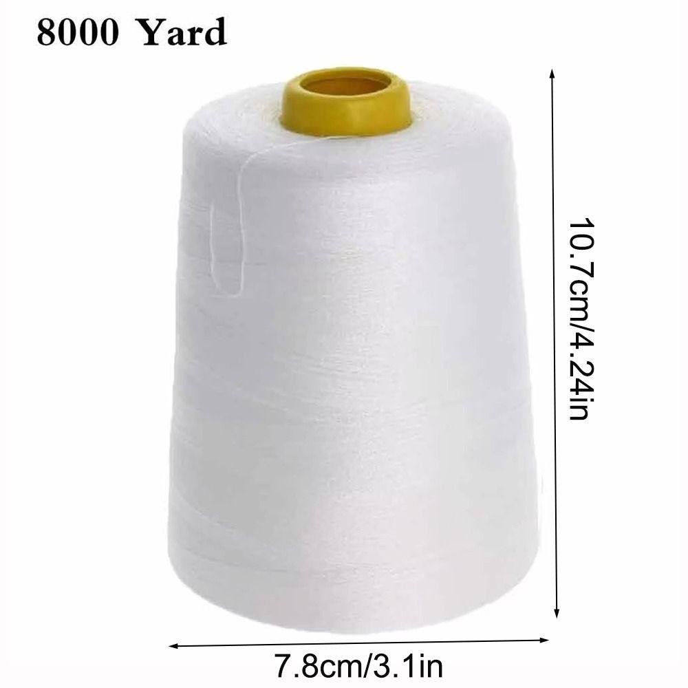 Polyester Polyester Thread Black White 402 Thread DIY Sewing Sewing Thread