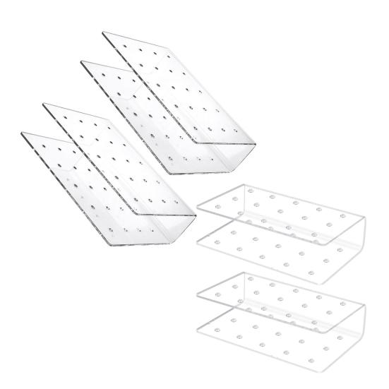 2 шт. подставка для леденцов, прочная конструкция, пищевая, без BPA, прозрачная, 15 отверстий, конфеты