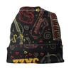 Heavy Metal 1960s Punk Jazz Music Unisex Women Beanies Windproof Ski Cap Double Layer Fabric Bonnet Hat