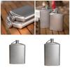Ultralight Titanium Hip Flask 260ml/200ml with Screw Cap Portable Wine Bottle for Camping and Outdoor Adventures