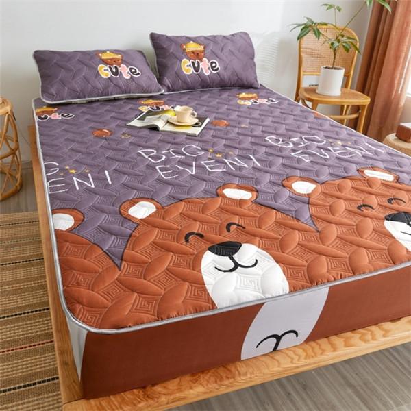 Утолщенное покрывало, постельное белье, наматрасник, нескользящий защитный чехол для кровати с эластичной простыней по всему периметру, простыня без наволочки