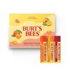 Burt's Bees Juicy Lip Trio 3-piece Set, 1 Set, Sweet Mandarin, Mango, Strawberry