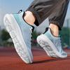 Мужская черная спортивная обувь, белые кроссовки для бега, летняя дышащая обувь, студенческие кроссовки больших размеров, легкие