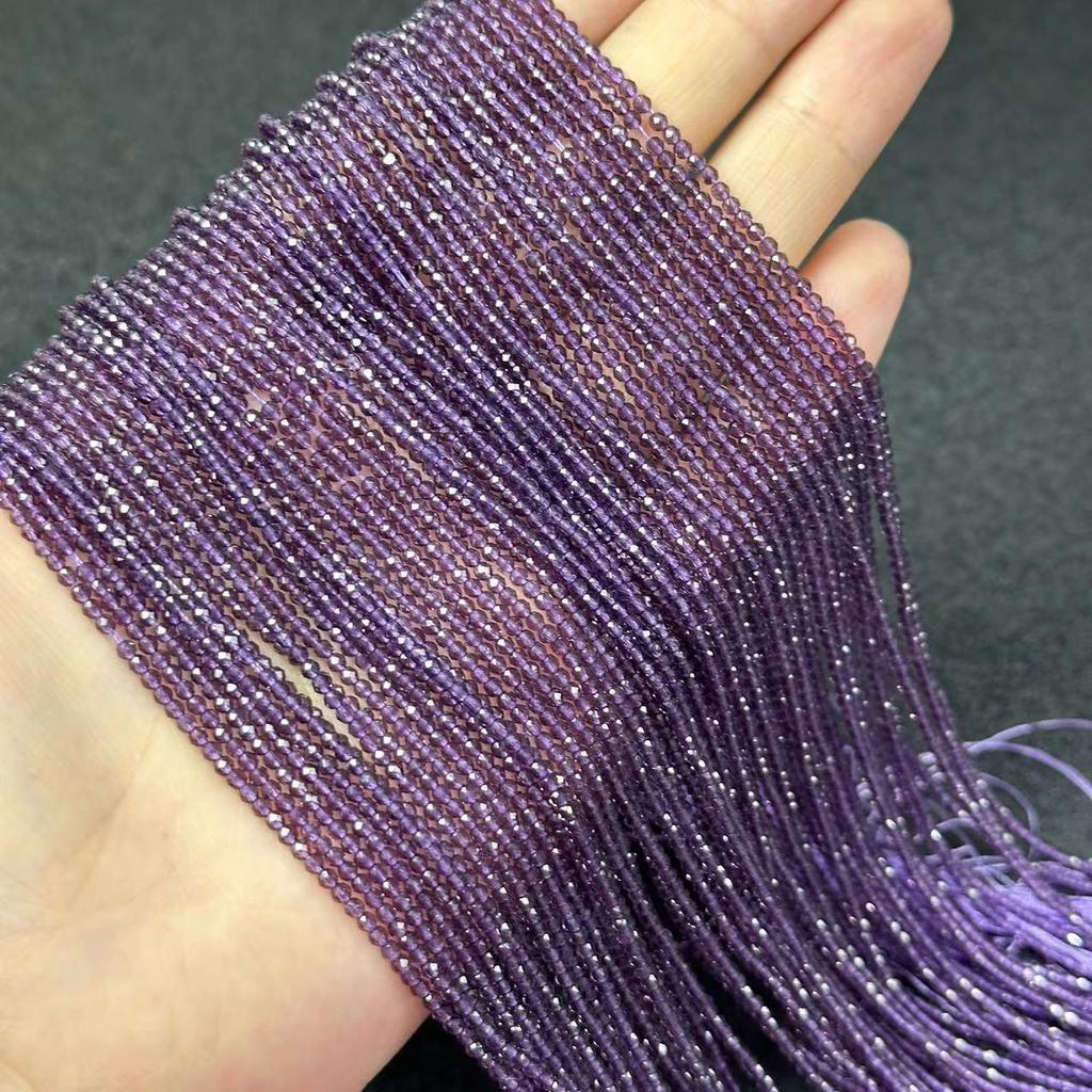 2 мм редкоземельный стеклянный кристалл граненые бусины кисточка ключица цепочка браслет ожерелье аксессуары