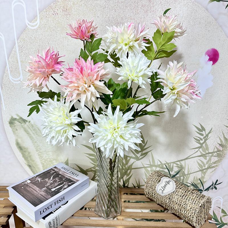 Chrysanthemum Plants Simulated Wedding Hotel Restaurant Desktop Decoration Props