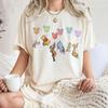 Дисней Винни-Пух Футболка Хлопок Мужская Женская Повседневная Модная Оверсайз Уличный Стиль Свободная Короткий Рукав Унисекс Наряд для Мероприятия