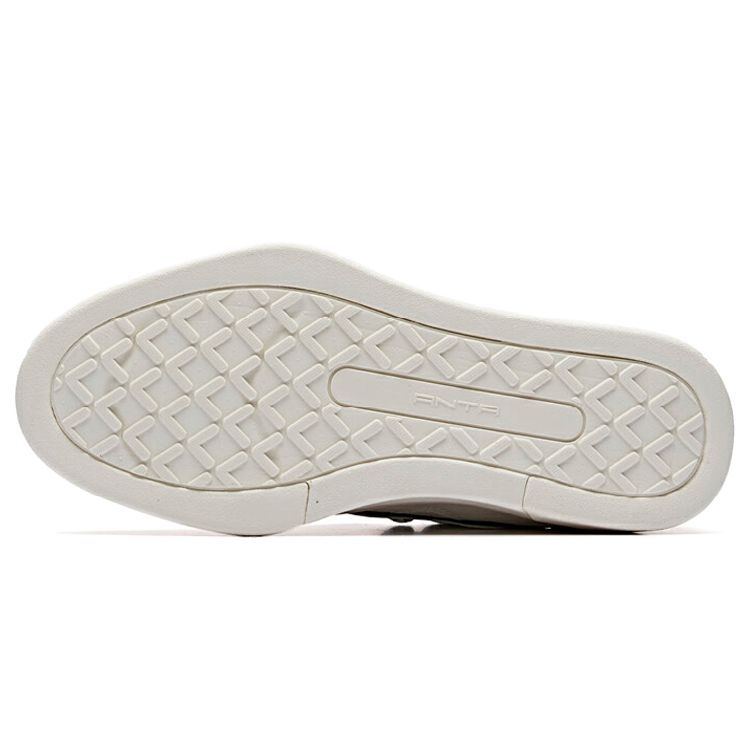 Anta Кроссовки Lifestyle Series Balance Slip-Resistant Durable Low-Top для скейтбординга, мужские, белые, черные 11938043-2
