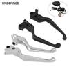 Chrome Black Brake Clutch Levers For Harley Sportster XL 883 1200 96-2003 Touring Road King Electra Glide Dyna 1996-2007