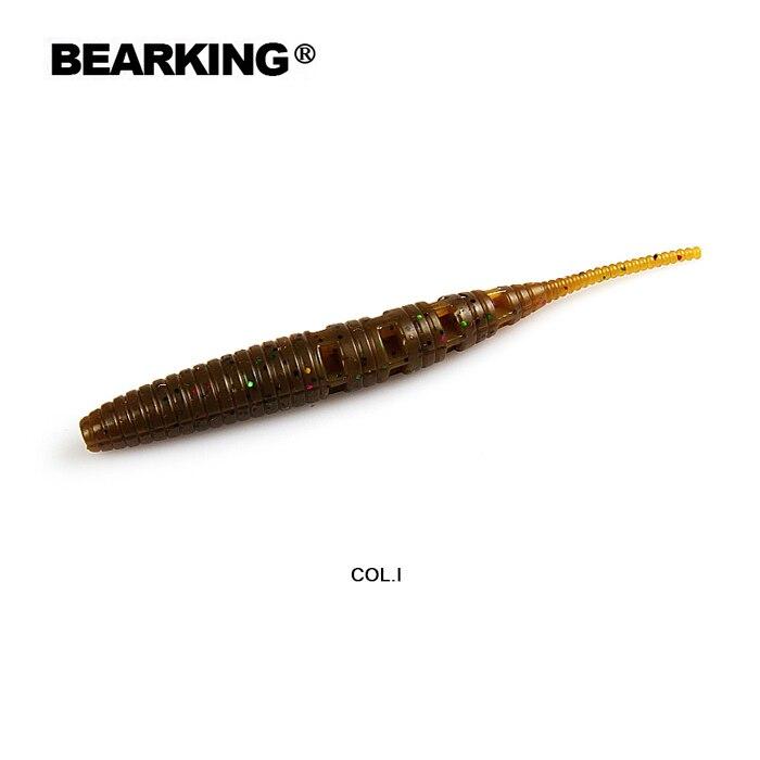 BEARKING Fishing Lure 90mm 2.5g 10pcs / Bag Soft Baits Fishing Wobbler Bass Bait Artificial Fishing Soft Lure Tacke
