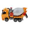1/18 Scale Simulation Diecast Alloy Cement Mixer Truck Agitating Lorry Car Model