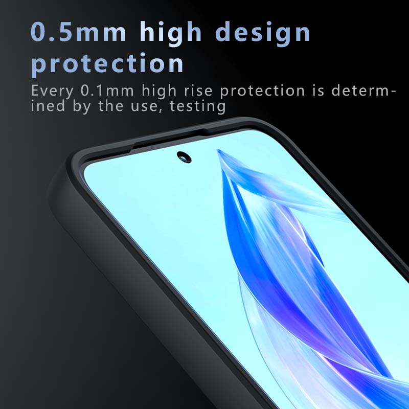 Для Honor X50 X50i матовый прозрачный противоударный чехол из ТПУ с защитой от отпечатков пальцев, устойчивый к падениям, не желтеющий, защитная задняя крышка