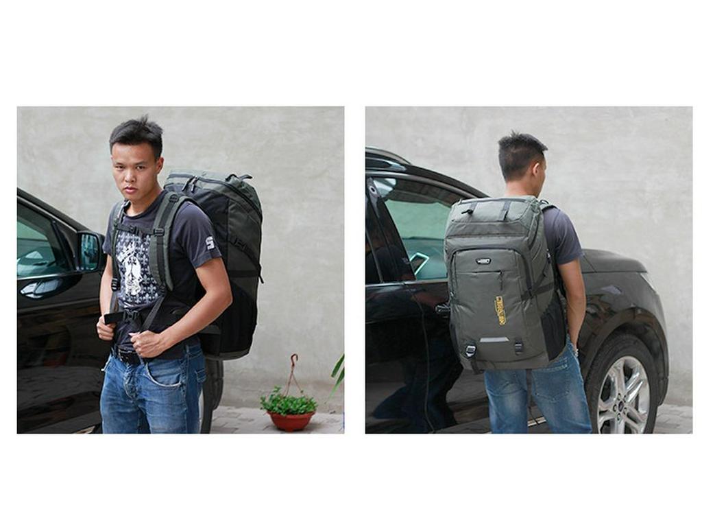 Xin Bisheng 80 л Большой уличный туристический рюкзак для путешествий и хранения ноутбука