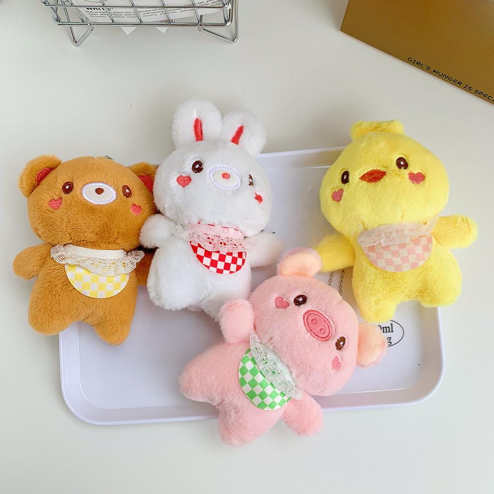 Очаровательный плюшевый брелок-мишка, креативная мягкая игрушка, идеально подходит для детей и взрослых