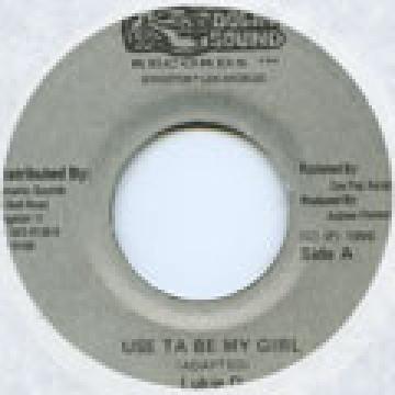 7-дюймовая пластинка LUKIE D - Use Ta Be My Girl none Down Sound 1996 Ямайка Регги, Ска и Даб