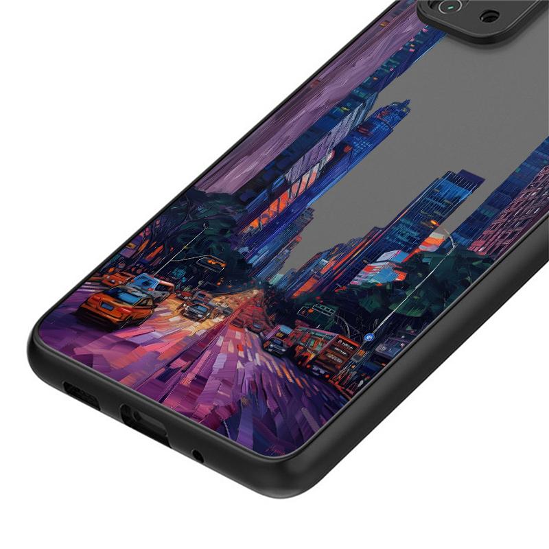 Масляная живопись Городской чехол для телефона Samsung Galaxy S26 S21 S22 S25 Ultra Note 20 Ultra 10 S24 Plus S23 FE S20