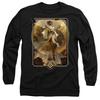 Dungeons & Dragons Mens 2024 Wizard Key Art Long-Sleeved T-Shirt