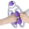Leg Massager Ring Fitness Roller Massage Equipment Yoga Foam Roller Shaft Dark Purple