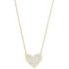 Подвеска-ожерелье Kendra Scott Ari Heart с регулируемой длиной для женщин, Модные украшения