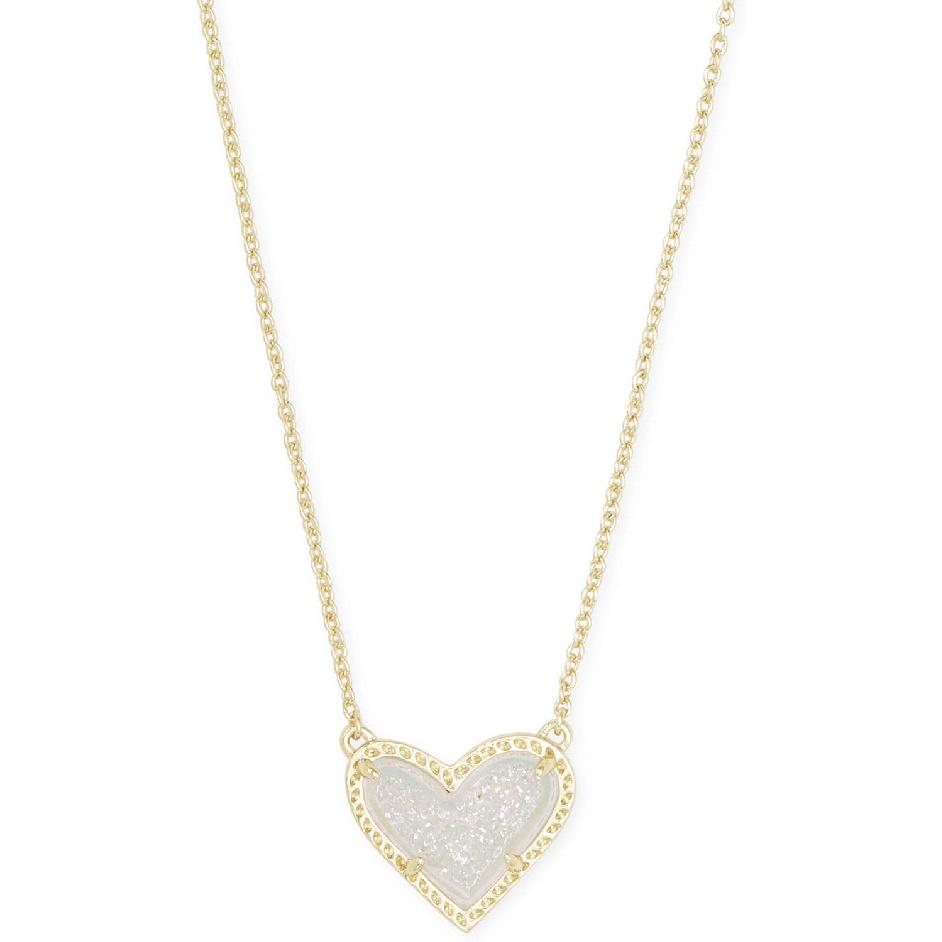 Подвеска-ожерелье Kendra Scott Ari Heart с регулируемой длиной для женщин, Модные украшения