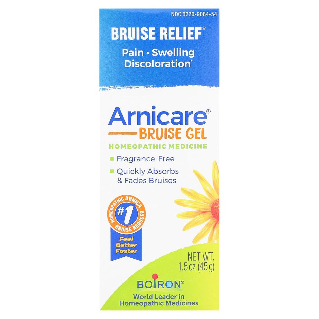 BOIRON Arnicare, Bruise Relief Gel, Fragrance-Free, 1.5 Oz (45 G)