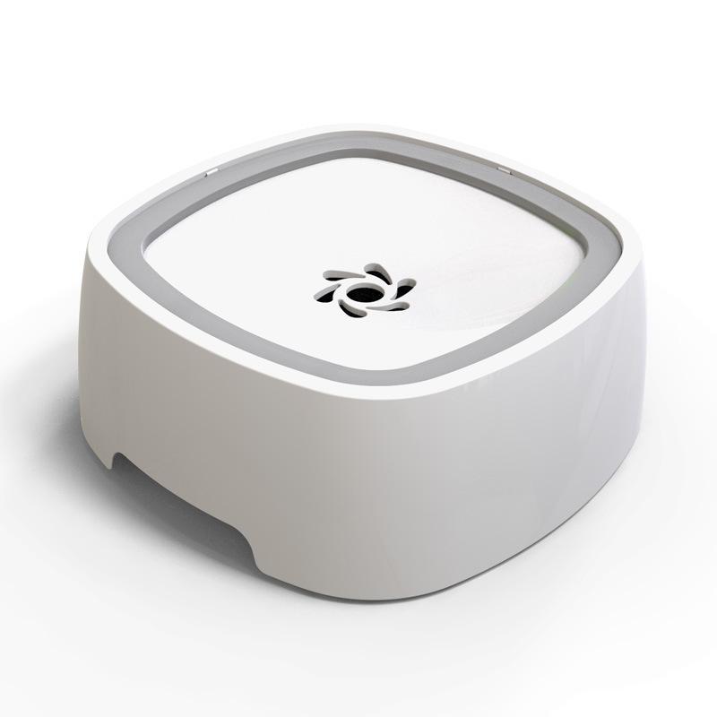 Плавающая миска для домашних животных, поилка для воды, защита от брызг воды, мокрый рот, портативная миска для кошек с нескользящим ковриком, диспенсер для воды для собак