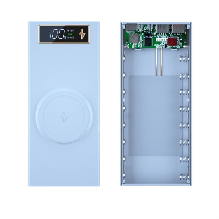 Корпус Power Bank DIY с поддержкой быстрой зарядки для аккумуляторов 18650, съемный внешний корпус