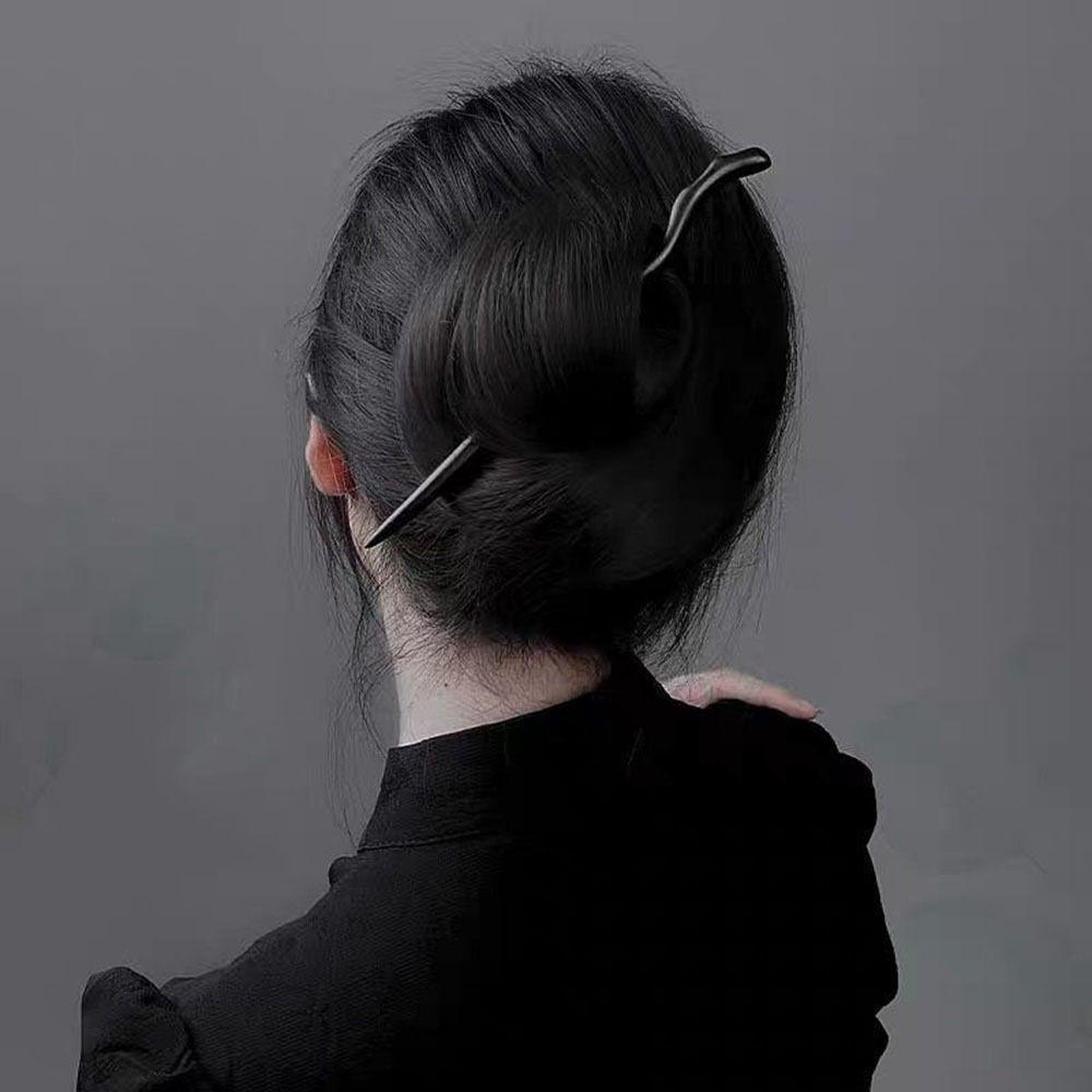 Hair Hanfu For Women For Girl Hair Accessories Wooden Hair Stick Hairpin Chinese Style Hair Fork