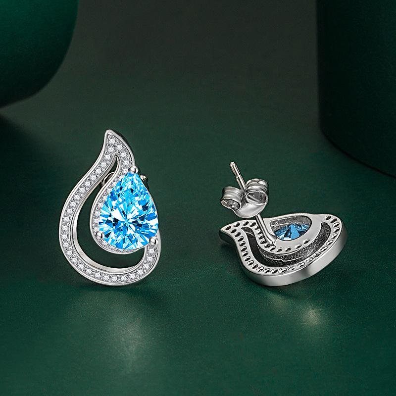BELLA BOX Элегантные серьги-капли женские роскошные свадебные украшения для помолвки подарки