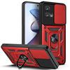 Для Moto Edge 30Fusion Чехол Slide Camera Protect Armor Phone Cases Для Motorola Moto Edge 30 Fusion Магнитный держатель для кольца Чехол