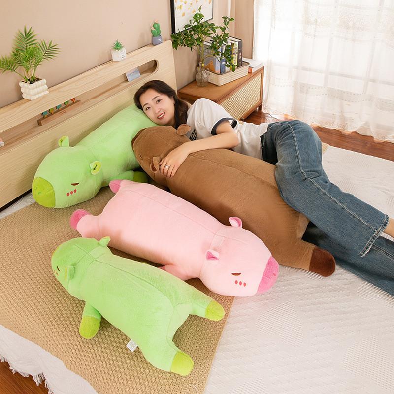 Capybara Plush Toys Cartoon Animals Children Birthday Gift Fill Doll Pillow