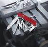 VICTORINOX Work Champ Red Swiss Army Knife Многофункциональный нож для кемпинга на открытом воздухе Оснащен пилой по металлу и напильником по металлу Сделано в Швейцарии с 21