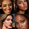 10pcs Hot Stamping Freckles Makeup Patches Metallic Radiation Golden Silver Fake Freckles Temporary Tattoo Stickers Face Makeup