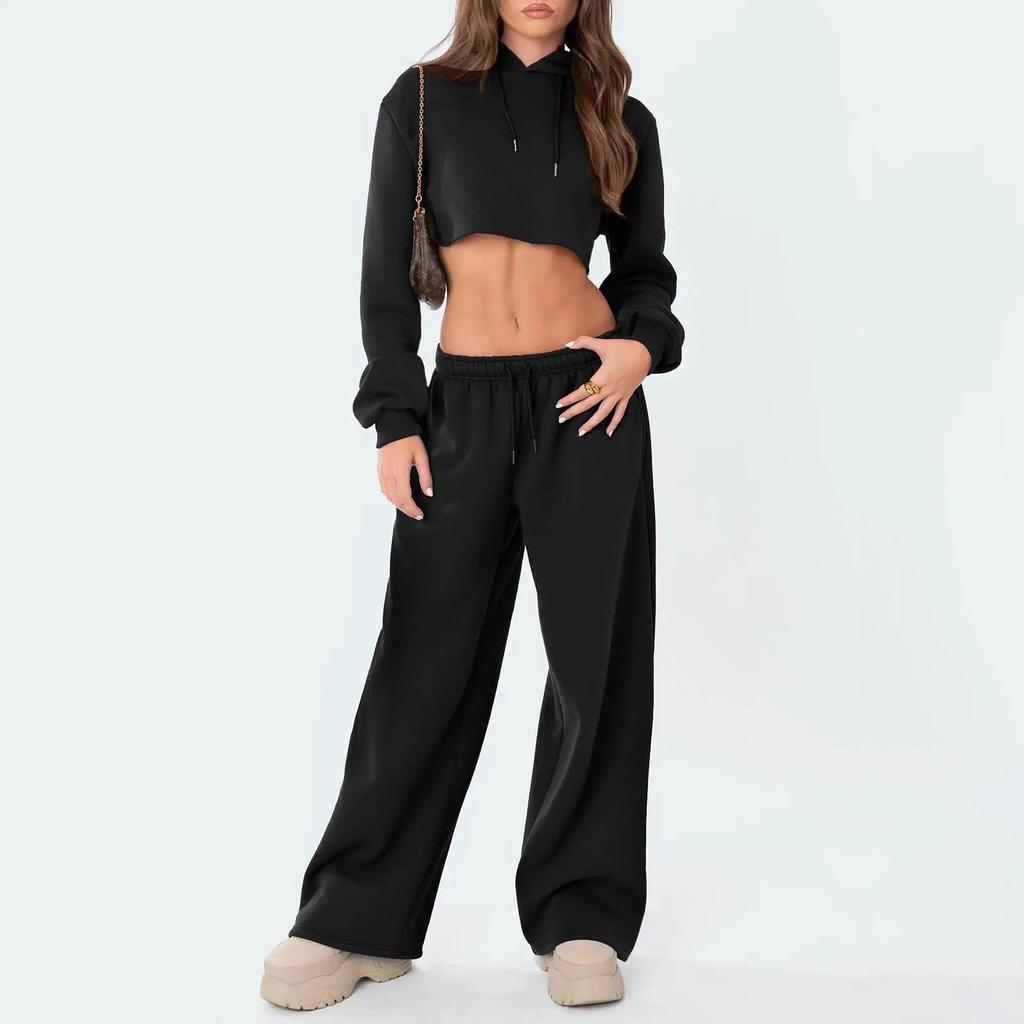 European & American Women's Casual Loose Sports Sweatpants - New 2024 Spring & Autumn Collection