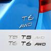 Наклейка-эмблема на задний багажник автомобиля T5 T6 AWD для S60 V60 S80 XC60 XC90, Декоративная наклейка на кузов автомобиля, Аксессуары