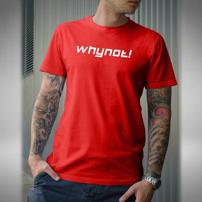 Почему бы и нет! Футболка Смешная почему бы и нет Работа Офис Работа Подарок От S до 5XL