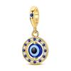 New 925 Silver Creative Golden Charms Insect Pendant Leopard Gem Keychain Stainless Luxury DIY Bracelet Necklace Retro