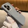 Роскошный матовый желеобразный магнитный чехол Magsafe для iPhone 15 14 13 12 11 Pro Max Plus Беспроводная зарядка Защитная крышка для камеры