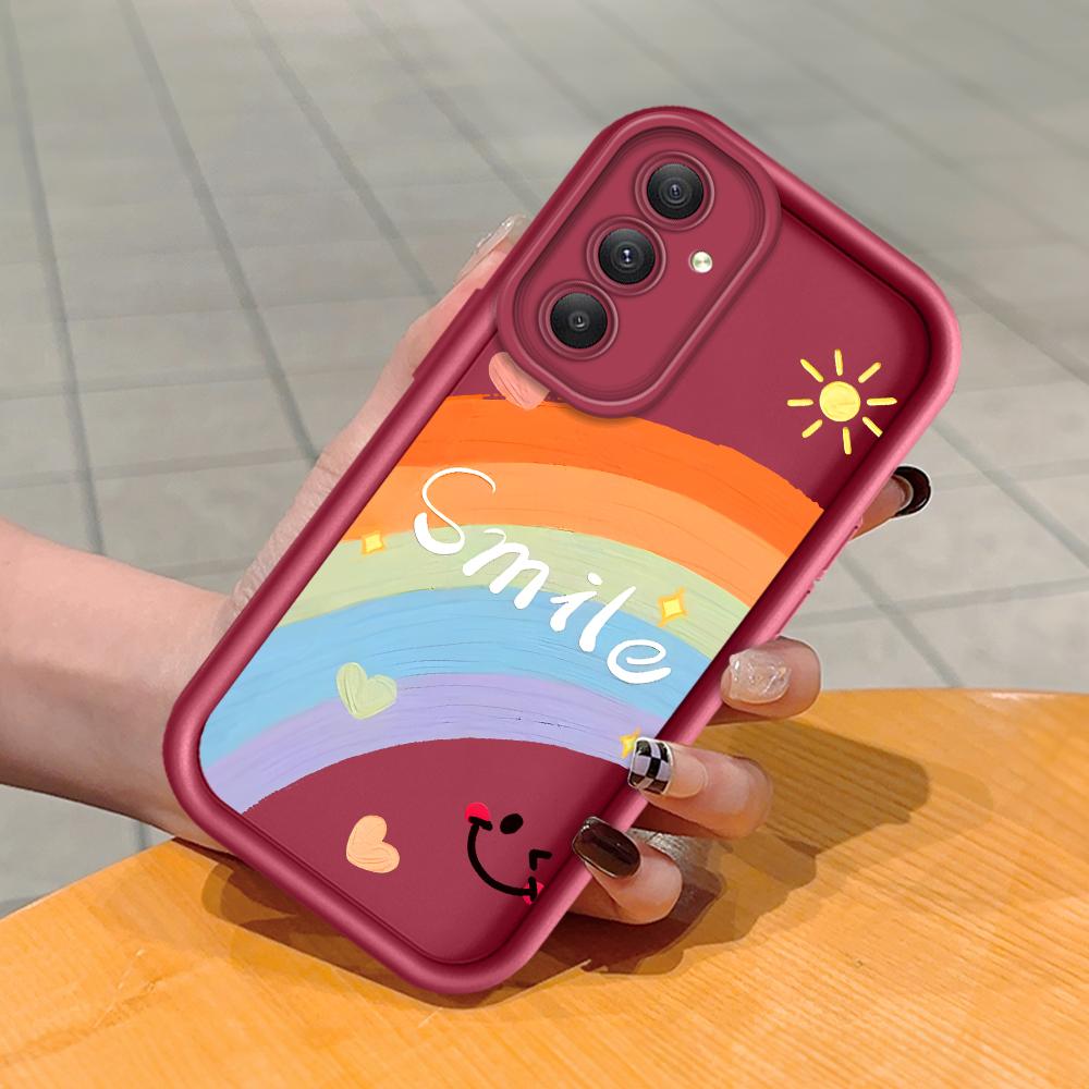 Мягкие силиконовые квадратные лестницы с мультяшным узором, полное покрытие, защита камеры, противоударный чехол для Huawei Honor Xiaomi Redmi Samsung